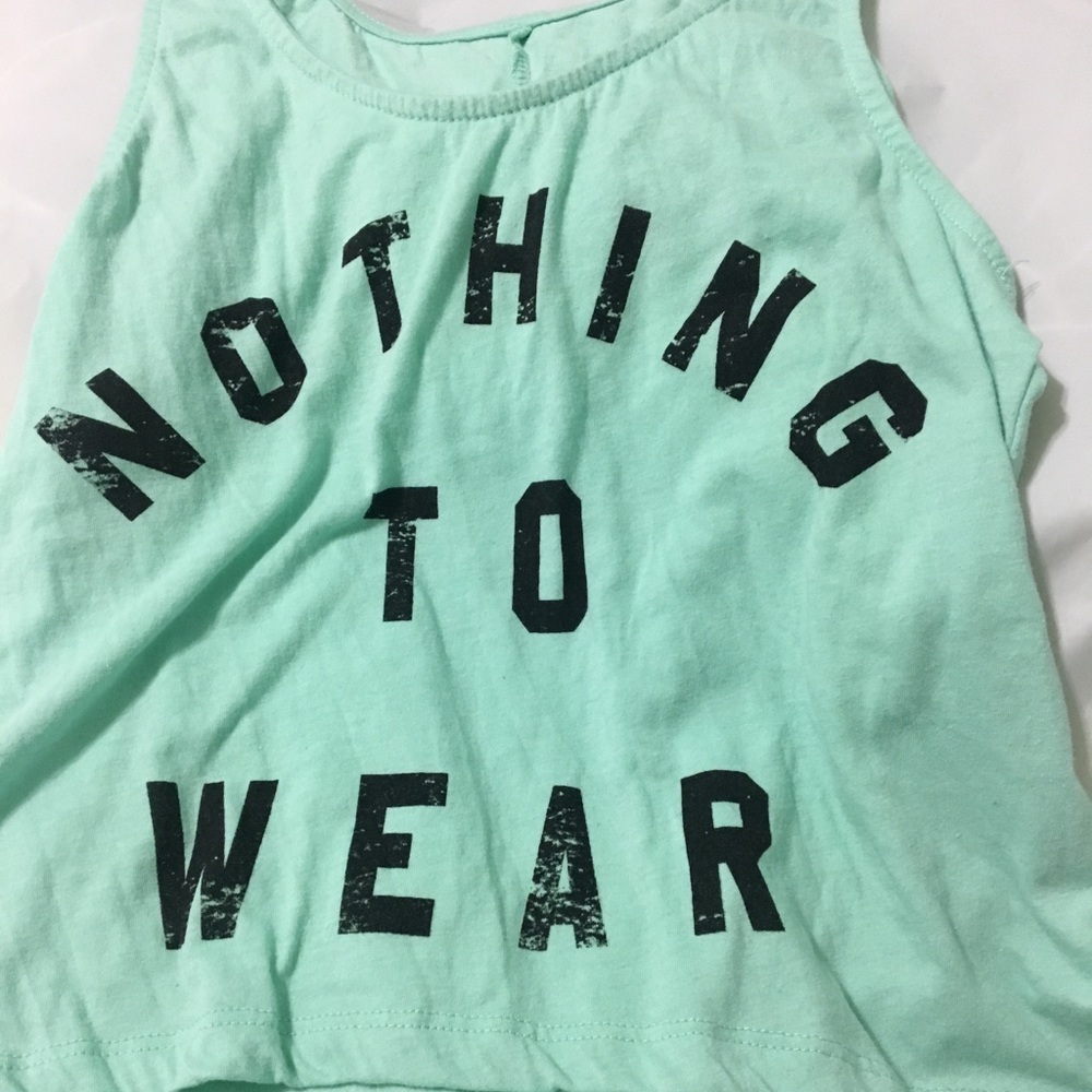 “Nothing to wear” tank top